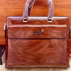 Mont Blank Leather Hand Bags
